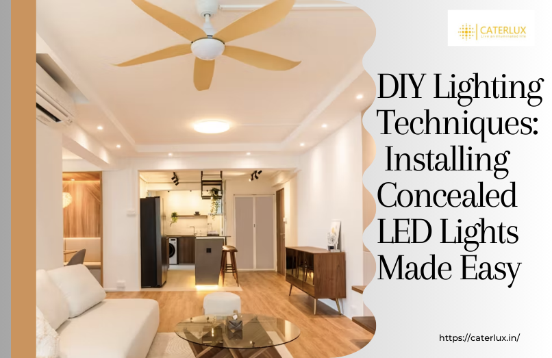 DIY Lighting Techniques Installing Concealed LED Lights Made Easy